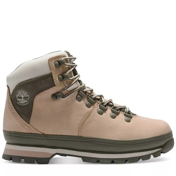 Timberland Euro Hiker Light Beige Ankle Boots Bootie Shoes 8, 9, 10 NEW - Picture 2 of 8